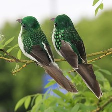 Artificial Feather Bird Garden Floral Decoration Foam Products Fake Sparrow Gift Decorative Garden Products price