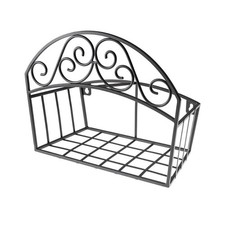 Liberty Garden Products 241 Decorative Black Garden Hose Butler Shelf Holds Decorative Garden Products price