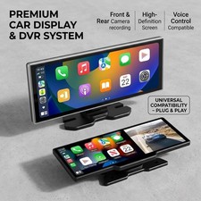 10 Inch Car Dash Screen 4K DVR Touch Display GPS Navigation Dual Camera System Car Video & Navigation Devices price