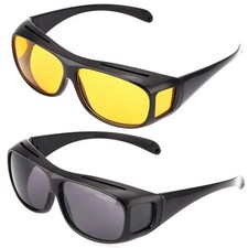Polarised Fit Over Sunglasses - Wear Over Prescription Eye Glasses - Polarized Unisex Sunglasses price