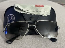Preowned Authentic Rayban Sunglasses Unisex Silver Frame Unisex Sunglasses price