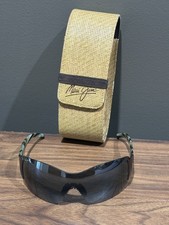 Maui Jim MJ 514 02 Gunmetal Stripe Frame + Polarized Sunglasses Unisex Sunglasses price