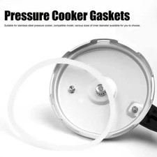 Replacement Silicone Rubber Clear Gasket Sealing Ring Pressure Cooker Kitchen AU Pressure Cookers price