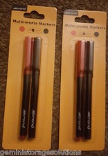 Strand CD / DVD Permanent Marker Pens Black /Red CD-DVD-Acetate Pen price