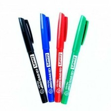 4 X CD DVD  FINE TAP PERMANENT MARKER PENS IN 4 COLOURS CD-DVD-Acetate Pen price