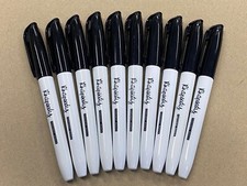 Black Ink Bold Point Tip Permanent Marker Pens CD DVD Markers - Pack of 5 or 10 CD-DVD-Acetate Pen price