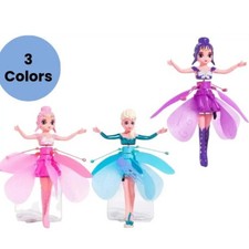 Flying Fairy Princess Dolls Magic Wing Infrared Induction Control Kids Toy Gifts Doll Toys price