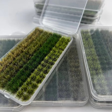 120PCS Model Grass Tufts – 4 Colors for Miniature Scenery & Patios Artificial Grass price