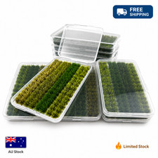 120PCS Model Grass Tufts – 4 Colors for Miniature Scenery & Patios Artificial Grass price
