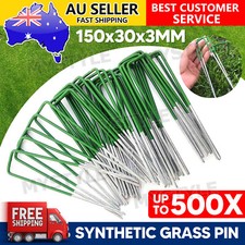 Primeturf Synthetic Artificial Grass Pins Fake Lawn Turf Weedmat U Pegs Plants A Artificial Grass price