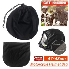 Motorcycle Helmet Universal Protective Drawstring Helmet Bag Black Dust Proof Motorcycle Bags price