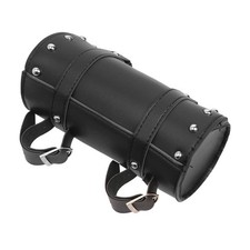 Waterproof Leather Motorcycle Fork Bag | Universal Handlebar Tool Pouch Motorcycle Bags price