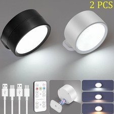 Modern LED Wall Lamp Rechargeable 360° Rotating Dimmable Magnetic Sconces Light Wall Sconces price