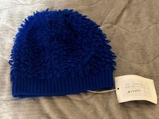 Peter Jensen Knit Beanie Hat Blue Women's Fashion Women's Hat price