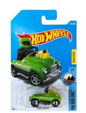 Hot Wheels PEDAL DRIVER “Lime Green” HW: 2017 Ride-Ons #301/365 NEW ⭐️ Pedal Cars price