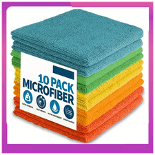 Microfibre Cleaning Cloth Microfiber Dish Car Gym Towel Glass Bulk New Car Cleaning Cloths price