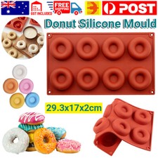 8 Holes Donut Silicone Mould Doughnut Chocolate Pan Tray Mold Baking Cake Mold Cake Pans price