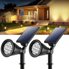 Solar LED Spot Light Outdoor Spotlight Waterproof Yard Security Landscape Lamp Outdoor Lighting price