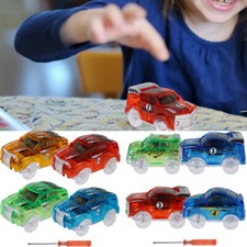 4xKid Toy Car with 5 LED Light Glow Racing Car Toy Battery Powered Car Model,. Battery-Powered Car price