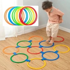 New Outdoor Kids Funny Physical Training Sport Toys Lattice Jump Ring Set Game Outdoor, Sea and Sports Toys price