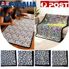 DIY Coloring Blanket With 24PCS Markers Coloring Blankets For Adults Relaxation Blanket price