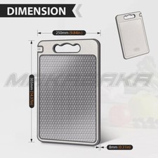 Titanium Double-Sided Cutting Boards Titanium Chopping Board For Kitchen Camping Cutting Boards price