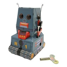 Windingup Toy Robot Statue Model Figurine Windup Toy Theme Party Desk Decoration Robots & Space Toys price