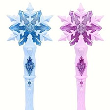 1 Pc Anime Elsa Ice Princess Magic Light Music Snow Wand Toy Girls Gift Birthday Robots & Space Toys price