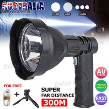 LED Handheld Spotlight Rechargeable Hunting Camping Flashlight Spot Light Torch Spotlight price