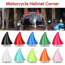 Helmets Rubber Horns Motorcycle Helmet Corner Silicone Suction Cup Soft Horn Motorcycle Helmets price