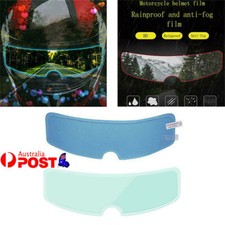 1/2Pc Anti-Fog Visor Lens Film Sticker for Universal Motorcycle Motorbike Helmet Motorcycle Helmets price