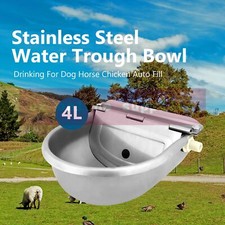 Stainless Water Trough Bowl Automatic Drinking For Dog Horse Chicken Auto Fill Watering Trough price