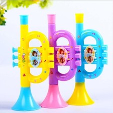 Kid Trumpet Plastic Children Preschool Music Toy Gift Simulated Instrument Toy Musical Instruments price