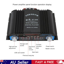 Car Audio Amplifier 6800W 4 Channel Subwoofer Speaker Amplifier Car Amplifiers price