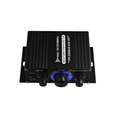 400W 12V 2 Channel Powerful Stereo Audio Power Amplifier HiFi Bass Amp Car Home Car Amplifiers price