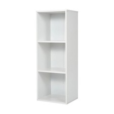 3 Tier Shelf Display Bookshelf Bookcase Storage White Rack Wooden Shelving Bookcase price