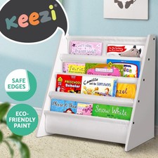 Keezi Kids Bookshelf Shelf Children Bookcase Magazine Rack Organiser Display Bookcase price