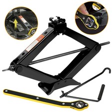 3 Ton Scissor Jack Car Van Wind Up Tyre Lift With Chrome Crank Handle Emergency Jack price