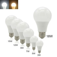 E27 Screw LED Globe Light Energy Saving Bulb 3W 5W 7W 9W 12W White Lamp 220V Energy-Saving Bulb price