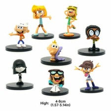 8pcs The Loud House Family Lily Lincoln Model Figures Cake Decor Topper Toy Set Toy Houses price