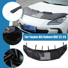 PU Leather Car Bonnet Hood Bra Wind & Deflectors For Toyota 86/Subaru BRZ 22-23 Car Wind Deflectors price