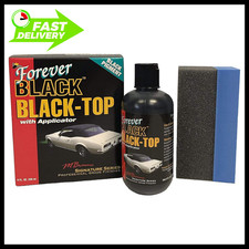 Forever Black Black-Top Gel with Applicator - Convertible Top Dye for Restoring Car Care & Restoration Products price
