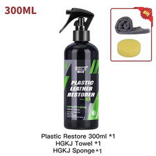 300ML Car Plastic Leather Restorer Liquid  S3 Car Interior Seat Leather Care Rep Car Care & Restoration Products price