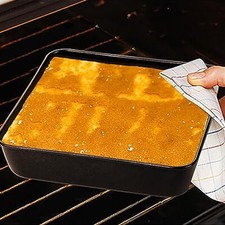 Non-stick 9 inch Square Roast Pan Lasagna Brownie Baking Tray Cake Dish AU Trays / Baking Dishes price