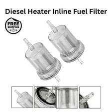 2pc Diesel Heater Inline Fuel Filter For Eberspacher Webasto Camper Caravan AUS Diesel Filter price