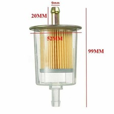 3/8"Fuel Filter For Petrol / Diesel Fuel Line Gas Industrial Motorbike RV Inline Diesel Filter price