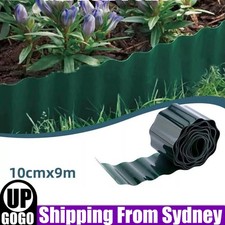 10cm Plastic Garden Fence Corrugated Lawn Edge Border Fence Hedge Panel Outdoor Garden Fence price