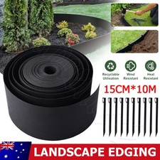 10M Fence Landscape Garden Lawn Edging Border Flexible Plant Grass Barriers AU Garden Fence price