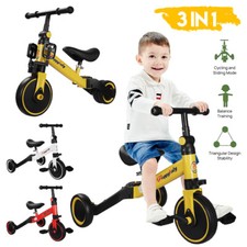 3 in1 Kid Balance Bike Toddler Tricycle Ride on Toy Push Scooter Pedal Bike Tricycles price