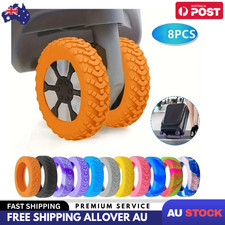 8Pcs Silicone Luggage Wheel Covers Suitcase Protector Wheels Protection Sleeve Wheel Cover price